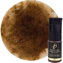 Belirtilmemiş Bi̇omaser 302 Nut Brown Kalıcı Makyaj Kaş Boyası, 12ML