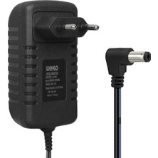 Weko WK-21966 25 Volt - 2 Amper - 50 Watt 5.5*2.5 mm L Uçlu Kırmızı Yeşil Ledli Yerli Üretim Şarjlı Matkap Adaptörü