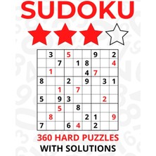 Belirtilmemiş Sudoku Puzzles With Solutions - 360 Hard Sudokus - 8.5X11 Large Size: Great Gift Idea For Adults, T