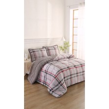 Mata Çeyiz Osotto Çift Kişilik Desenli Comforter Yorgan Seti 220X240 cm – Şık Tasarım ve Üstün Uyku Konforu