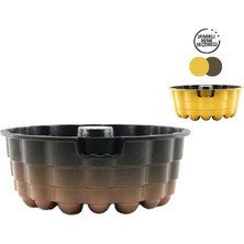 ÖNÇ - PRİME Döküm Göbekli Kek Kalıp Atom Çap: 26CM - Derinlik: 8cm