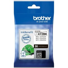 Brother LC472BK Black Siyah 550 Sayfa Kartuş