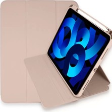 ÖNÇ - PRİME Apple iPad Pro 11 (2021) Kılıf Starling 360 Kalemlikli Tablet Kılıf - Rose Gold