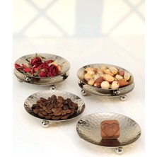Yaren Style Artisan Gümüş Ayaklı Mini Sunumluk