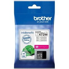 Brother LC472M Magenta Kırmızı 550 Sayfa Kartuş MFC-J2340-J3540-J3940