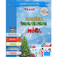 Belirtilmemiş Independently Published Cahier Multijeux Spécial Noël Pour Les 4 À 6 Ans | Cherche Et Trouve, Labyr