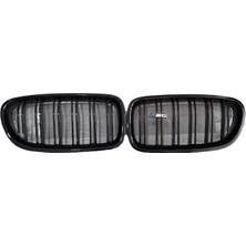 Bmw Ön Panjur Böbrek Set Parlak Siyah M5 Bmw F10/F11/F18 Gkl 340307