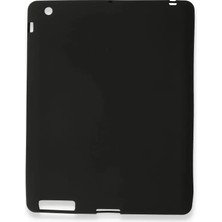 Akıllı Bayi Apple iPad 4 9.7 Kılıf Evo Tablet Silikon - Siyah