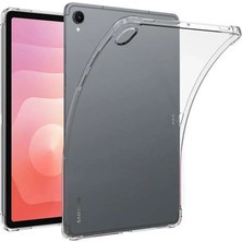 ÖNÇ - PRİME Samsung Galaxy Tab S11 Kılıf Anti Shock Tablet Silikon - Şeffaf