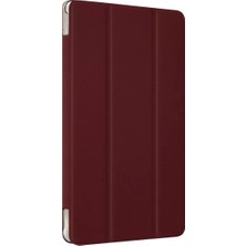 ÖNÇ - PRİME Samsung Galaxy Tab A9 Kılıf Tablet Smart Kılıf - Mürdüm