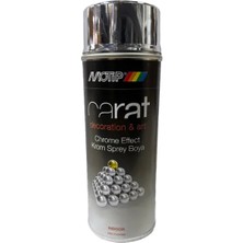Motip Carat Krom Effect 400ML Sprey Boya Gümüş Renk 495342