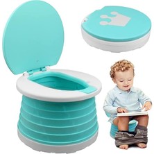 Belirtilmemiş Mooiebaby's Katlanabilir Çocuk Tuvaleti, Çok Fonksiyonlu Alıştırma Tuvaleti, Carry Potty, Taşınabil