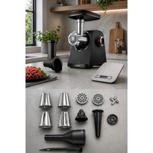 Bosch MFWS440B Serie 4 1900 W Siyah Kıyma Makinesi (Içli Köfte ve Sosis Aparatlı)