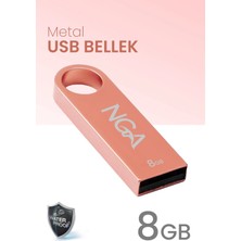 USB Bellek Metal Gövde Güvenli USB Memory - Flash Drive