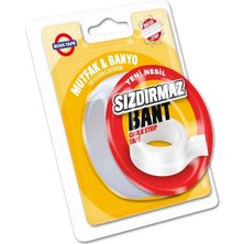 Belirtilmemiş Boss Tape Eco Su Sizdirmaz Bant, 22 mm x 3,35 mt Boyut, Beyaz