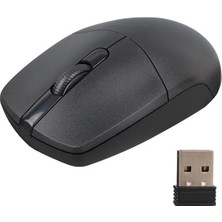 Akıllı Bayi SPK7347B Kablosuz USB 1200DPI Sessiz Optik Mouse Siyah