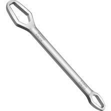 Belirtilmemiş BADEM10 Pratik Çift Ağızlı Kendinden Sıkma Çok Amaçlı Anahtar Çelik Anahtarı Krom 8-13/14-22 mm