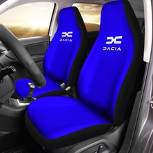 Antwax Dacia Yeni Logo Baskılı Oto Koltuk Kılıfı Pro - Mavi