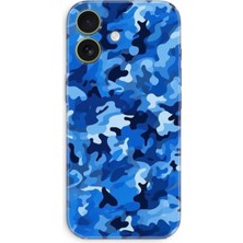 Iphone 17 Kamera Korumalı Kamuflaj Desenli Kılf