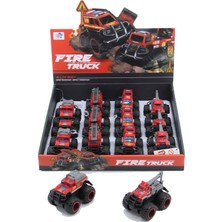 Akıllı Bayi 779-69A Duble Sürtmeli Metal Dıecast Itfaiye