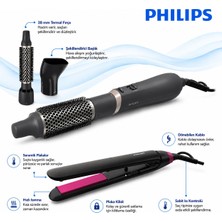 Philips Saç Şekillendirme Seti BHA301/00 Hava Üflemeli Şekillendirici + BHS375/00 Thermoprotect Seramik Saç Düzleştirici