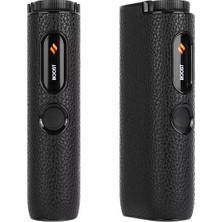 Zigver Glo Hyper Pro - Lüks Deri Kaplı 360 Derece Koruma Kılıf Siyah