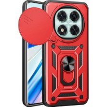 MobaxAksesuar Xiaomi Redmi Note 14 Pro 4g Kılıf Kamera Korumalı Zırh Tank Sürgülü Vega Kapak
