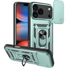 MobaxAksesuar Apple iPhone 17 Pro Max Kılıf Kamera Korumalı Zırh Tank Sürgülü Vega Kapak