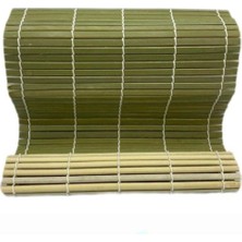 Empressco Yeşil Bambu Sushi Mat 24 Cm, Pratik ve Şık Sushi Sarma Hasırı