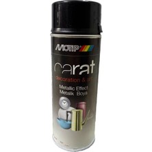 Motip Carat Metalik 400ML Sprey Boya Siyah Renk 495823