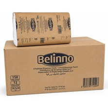 Belinno Z Katlı Dispenser Havlu ( 20X24 Cm) 150'LI Yaprak  x 12 Paket
