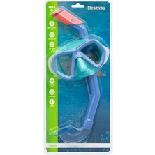 Bestway Çocuklar Için Mavi Şnorkel Maske Seti, Eğlence ve Keşif Dolu Anlar