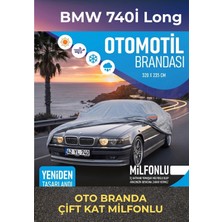 Bmw 740İ Long Ile Uyumlu Lüks Araba - Oto Branda Çift Kat Milfonlu