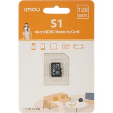 IMOU 128 GB Micro SDXC Hafıza Kartı / Class 10,U3,V30 - Video Kayıt Ekipmanlarıyla Uyumlu (ST2-128-S1)