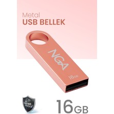 USB Bellek Metal Gövde Güvenli USB Memory - Flash Drive
