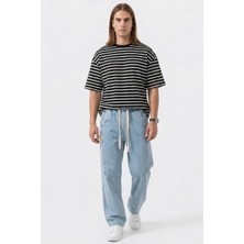 Klins Kids Erkek Rahat Kesim Denim Mavi Pantolon
