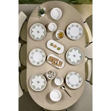 Kitchen Life Country 14 Parça 6 Kişilik Kahvaltı Takımı-Kahvaltılık Sunum Seti Tabağı