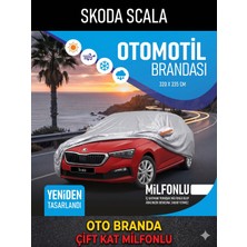 Skoda Scala Ile Uyumlu Lüks Araba - Oto Branda Çift Kat Milfonlu