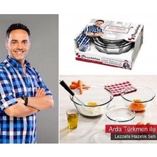 Empressco 4 Parça Cam Hazırlık Seti, Çeyiz Için Şık ve Kullanışlı Takım