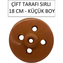 Empressco Sarma Taşı Kapağı 18 cm Tam Sırlı Toprak, Güçlü ve Şık Tasarım