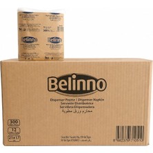 Belinno Dispenser Peçete (17X21 Cm) 300'LÜ x 12 Paket