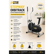 Altis Eliptik Kondisyon Bisikleti Stepway 110 kg Taşıma Kapasitesi ile Ergonomik Tasarım