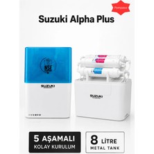 Aquafit Pompasız 5 Aşamalı Nsf Onaylı Su Arıtma Cihazı - Tezgah Altı Ev Tipi Filtreli Içme Suyu Arıtma Sistemi