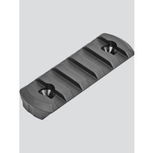 DLG Tactical M-Lok Polimer Picatinny Ray Segmenti / 5 Slot / Taktik Ray Aparatı - DLG-110-BLK