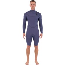 Hurley Air 32 Mm Ls Erkek Mor Fullsuit