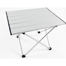 Panipal Outdoor Alüminyum, Katlanabilir Kamp ve Piknik Masası, Omuz Askılı Taşıma Çantasıyla 45X35X36 cm