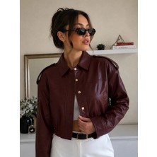 Velmora Leather Hakiki Deriden Kadın Ceket