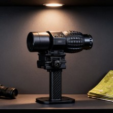 Forestia 3x Magnifier Reddot Uyumlu Yakınlaştırıcı Dürbün - Katlanır Yaylı Ayaklı Profesyonel Tüfek Dürbünü