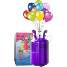 Ayfa Store 2.2 Litre Helyum Tüpü - Hafif ve Taşınabilir Helyum Gazı Tüpü, Balon Şişirme Için Kullanışlı