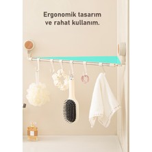 Vakumlu Açılandırılabilir Çok Amaçlı Askılık – 60 x 11 cm